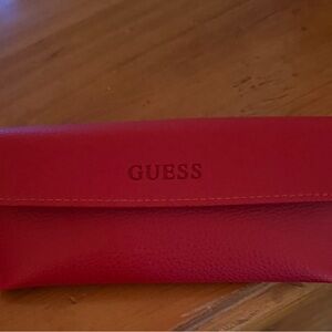 GUESS Vibrant Red Clutch